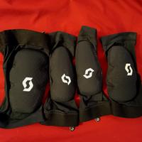 Ginocchiere e gomitiere  protezioni MTB junior
