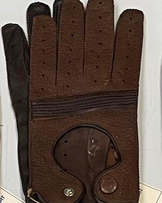 Guanti da guida vintage anni 60 tg.8-8,5