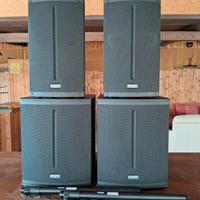 impianto audio FBT X-lite