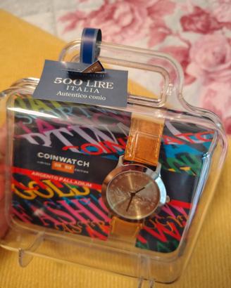 Orologio coinwatch 500 lire