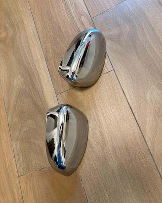 Coppette specchietti fiat 500 cromati