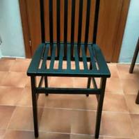 Sedie design Milano Molteni nere 