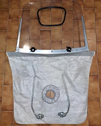 Parabrezza piaggio ciao si con paragambe