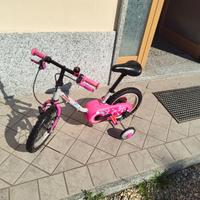 bici BTWIN bambina - 14 pollici