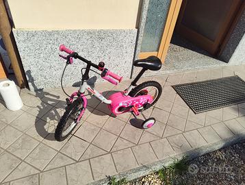 bici BTWIN bambina - 14 pollici