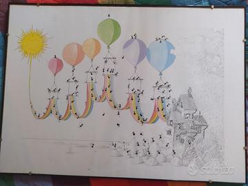 Poster formiche vettori