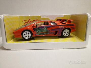 MODELLO AUTO LAMBORGHINI DIABLO WALT DISNEY BURAGO