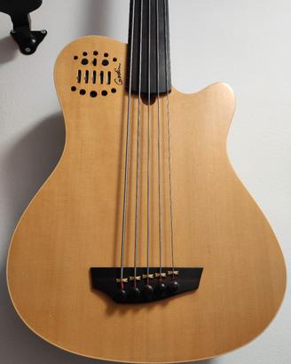 Basso Godin A5 acustico fretles
