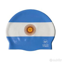 Cuffia da nuoto ARGENTINA adulti silicone nuovo