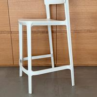 Sgabello Calligaris Skin bianco