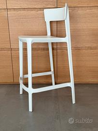 Sgabello Calligaris Skin bianco