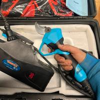 Forbice batteria a zaino vortex shark 30/35