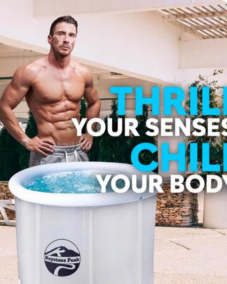 Vasca per immersioni fredde + Vasca portatile per 