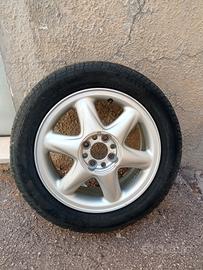 Ruota/cerchio di lega fiat marea - pirelli