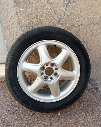 Ruota/cerchio di lega fiat marea - pirelli