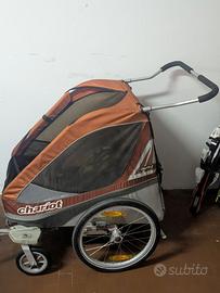 Rimorchio bici Chariot Corsaire 2 bimbi