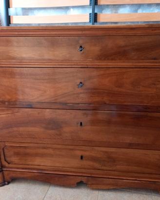 Comò in noce massello primi 900