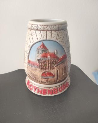 Boccale da birra in ceramica Rothenburg