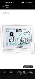 Stazione meteo lcd con sensore esterno