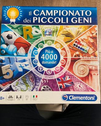 Il campionato dei piccolo geni