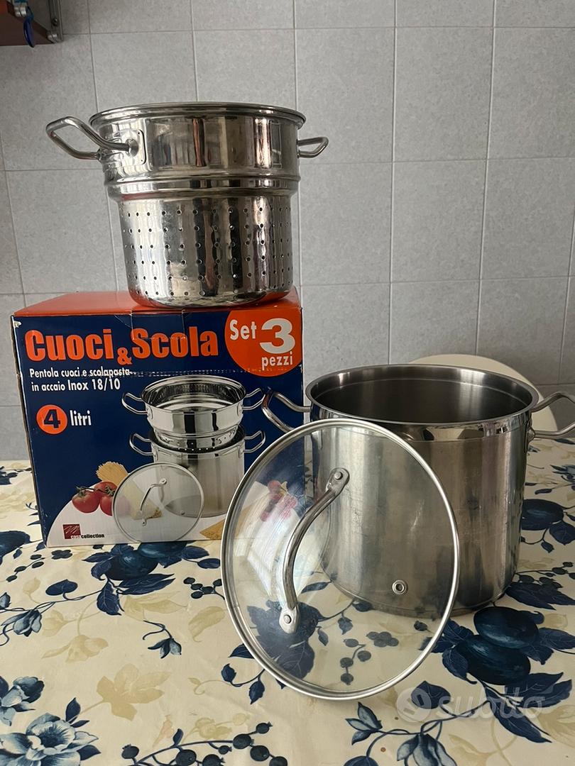 Pentola cuoci pasta 3 in 1 