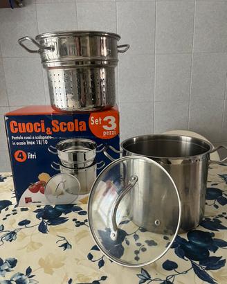 Pentola cuoci pasta / Vaporiera