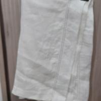pantalone di lino bianco 
