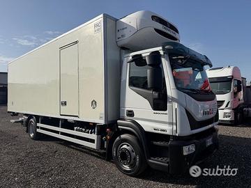 Iveco eurocargo 160E28 cella 7.80 e sponda 2018