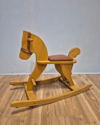 MOULIN ROTY CAVALLO A DONDOLO IN LEGNO