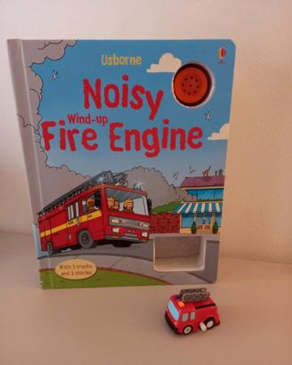 Usborne Noisy Wind up Fire Engine