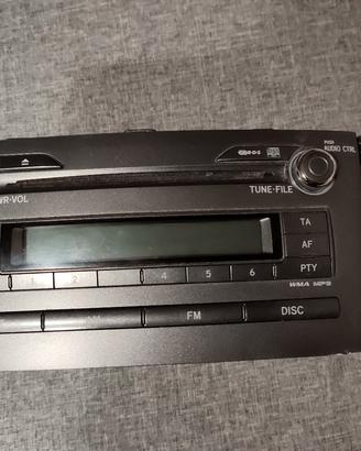 Autoradio Toyota auris 2007