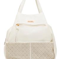 Zaino donna bianco Lora Ferres