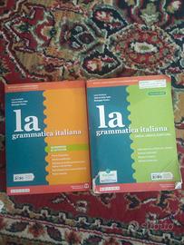 Libro la grammatica italiana  + libricino
