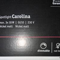 Lampada Paulmann "Carolina", 3 luci.