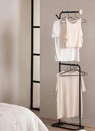 appendiabiti metallo H174 x L45 x P28 cm 