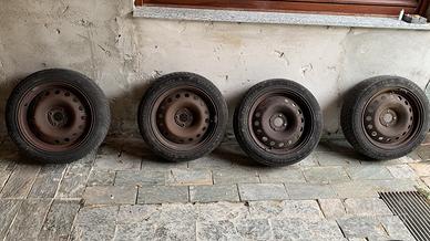 4 ruote invernali 195/55 R16 4x100 captur -kiario