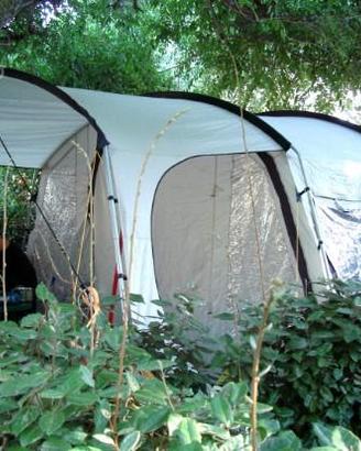 Tenda da campeggio con doppia veranda 5 Persone