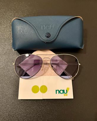 Occhiali da sole Nau a goccia da aviatore da uomo