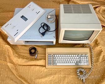 PC computer vintage (orizzontale) floppy flessible