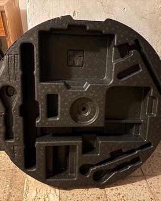 Cassone kit ruota di scorta Qashqai J11
