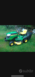 trattorino tagliaerba John Deere X166R
