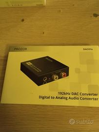 convertitore  dac digitale analogico