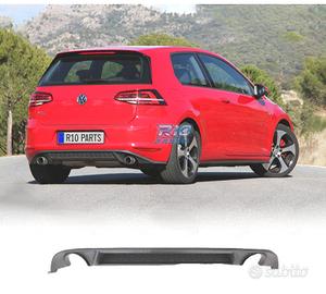 DIFFUSORE VOLKSWAGEN VW GOLF 7.5 17-20 LOOK GTI