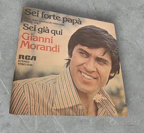 Disco 45 giri Gianni Morandi  sei forte papà