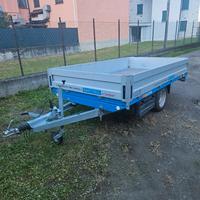 Barthau  1 asse 3010x1700x350 carrello rimorchio