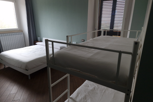 Bilocale con cucina e 4 letti