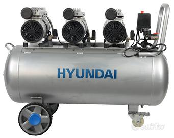 COMPRESSORE SILENZIATO 100L 3HP/2,25KW HYUNDAI