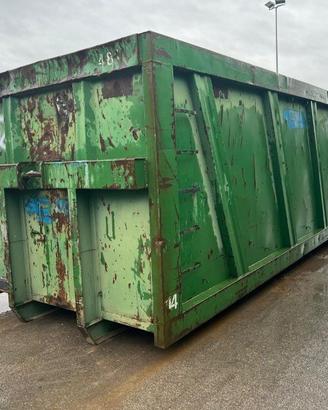 CONTAINER SCARRABILE USATO A CIELO APERTO