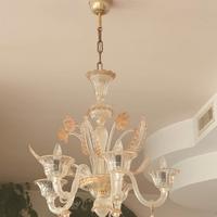 Lampadari e faretti in vetro di murano