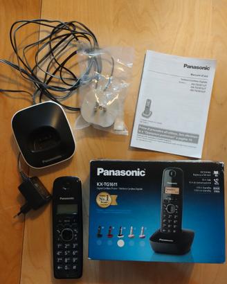 Telefono cordless digitale Panasonic KX-TG1611